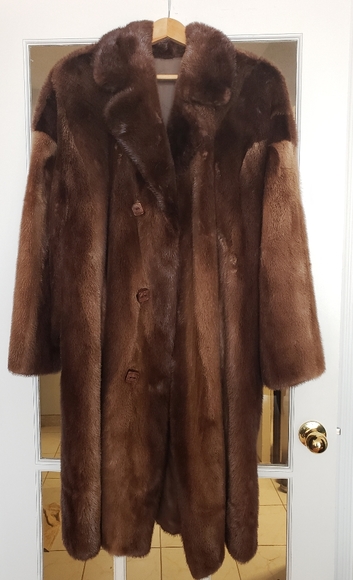 otter fur coat